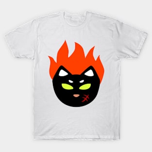fiery cat T-Shirt